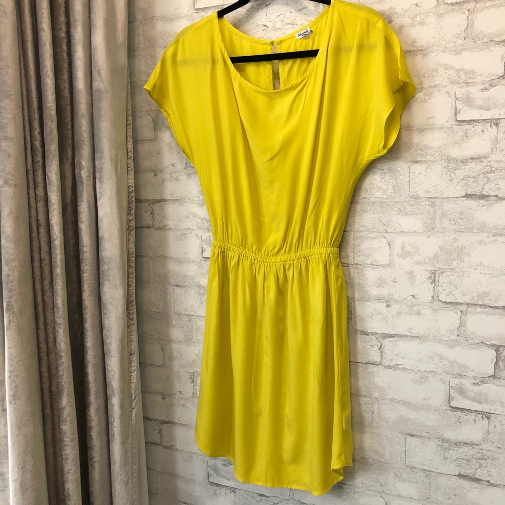 Splendid T-Shirt Dress | Bright Yellow | Small